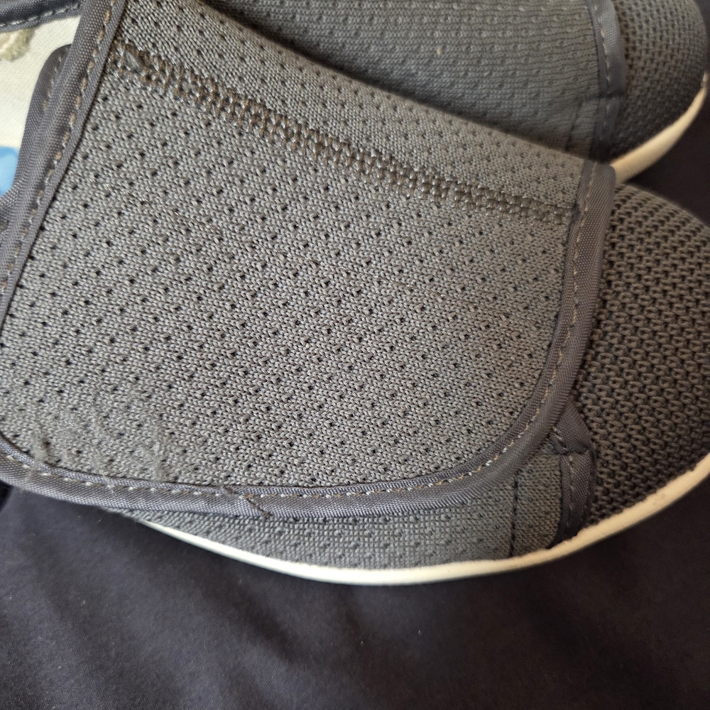 Gray Memory Foam Women's Slip-On Shoes - Picture 2 of 8